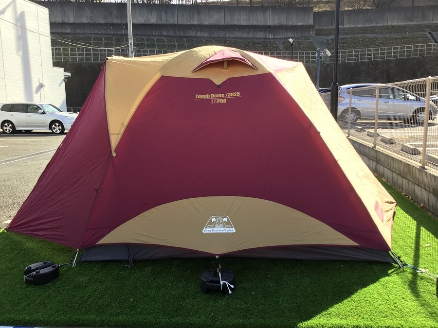 コールマンのタフドーム3025が入荷！ファミリーキャンプの定番テント