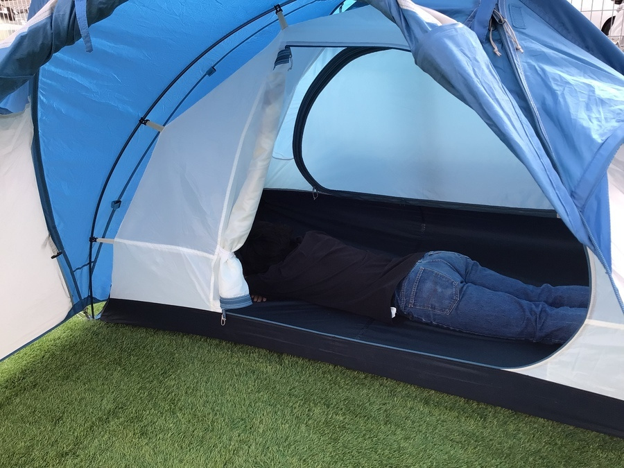 広い前室が魅力のダブルウォールテント！【モンベル クロノスキャビン2