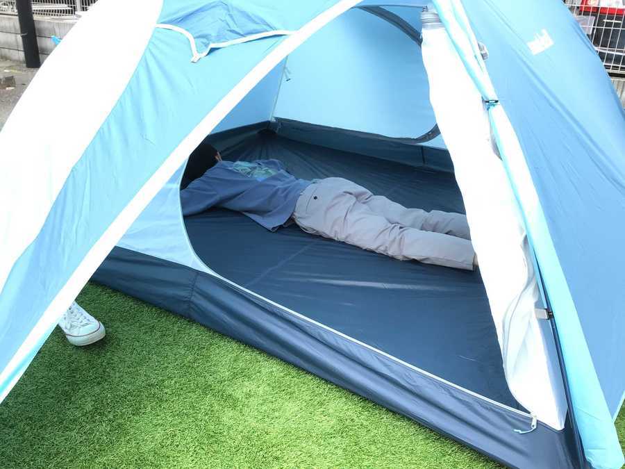 モンベル クロノスドーム4】登山やキャンプ・ツーリングに最適