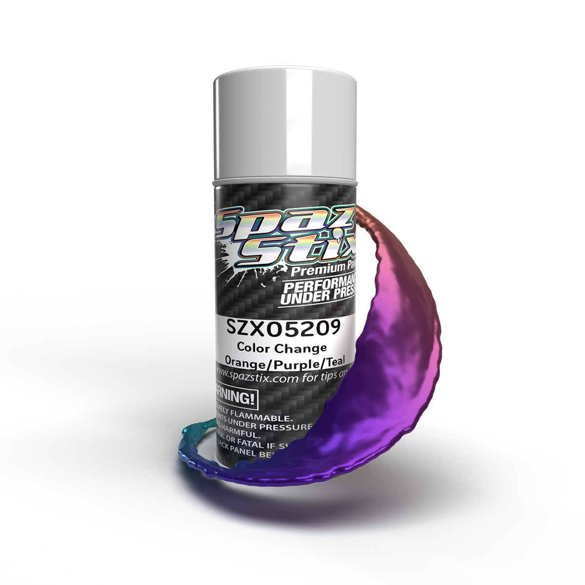 COLOR CHANGING PAINT ORANGE / PURPLE / TEAL AEROSOL 3.5OZ – Spaz