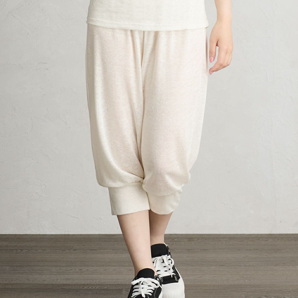 リネン7分丈ペチパンツ span公式オンラインショップ