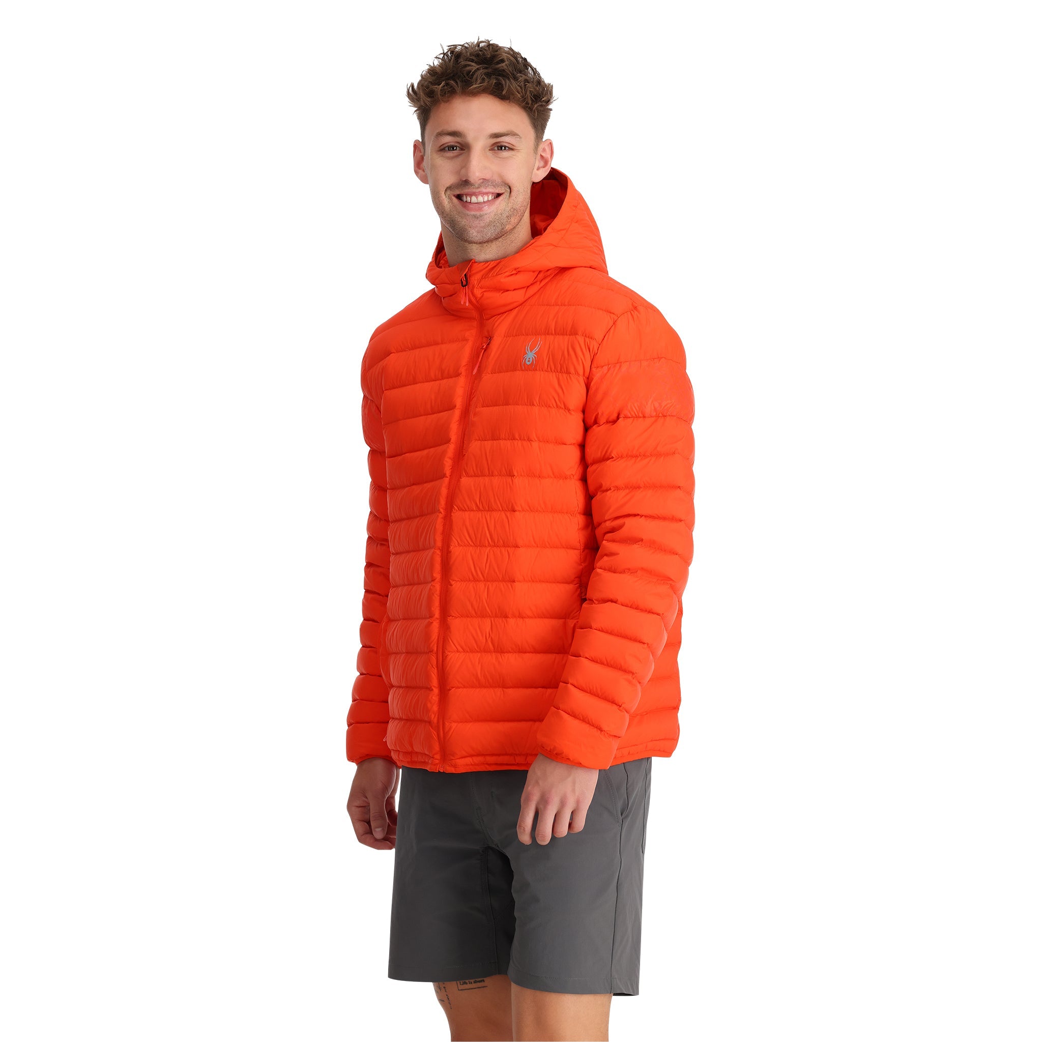 Zenith Hooded - Twisted Orange | Spyder Europe