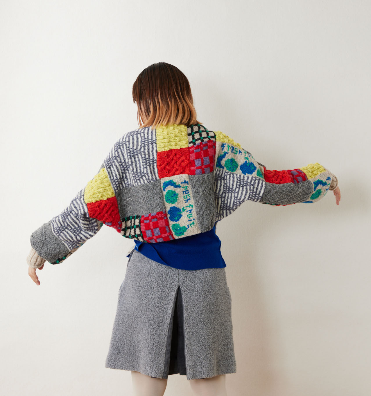 11月27日発売『組み合わせが楽しい！棒針で編むパッチワークニット