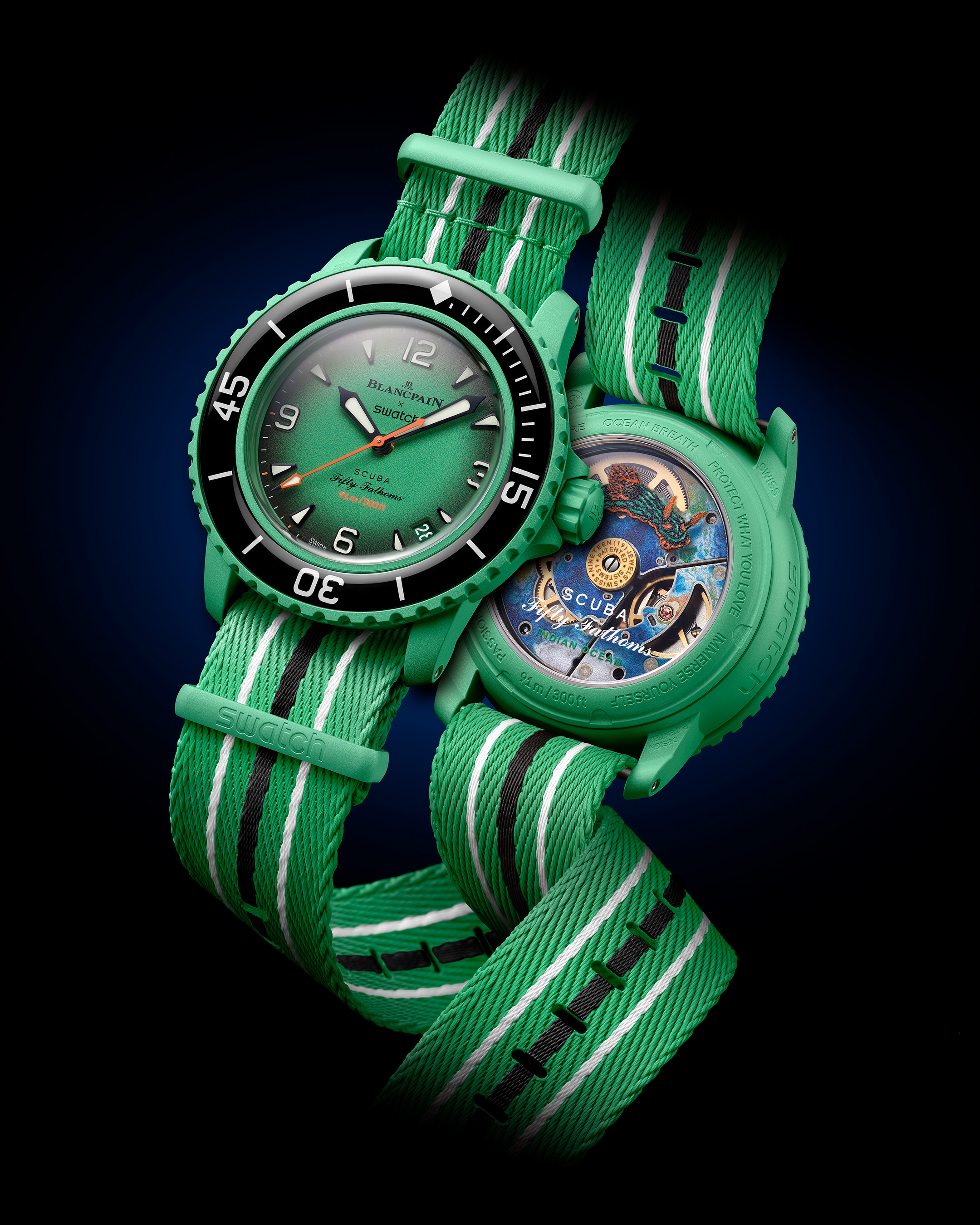 Scuba Fifty Fathomsに 新たなカラーバリエーションのNATOストラップが