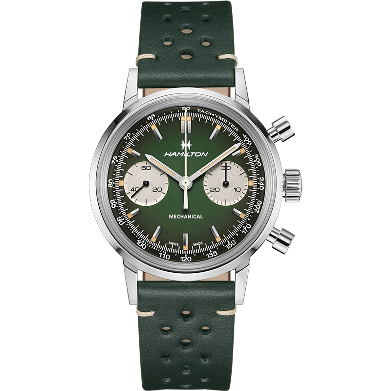 ハミルトンはヴィンテージの美学を感じさせるデザインで「イントラ