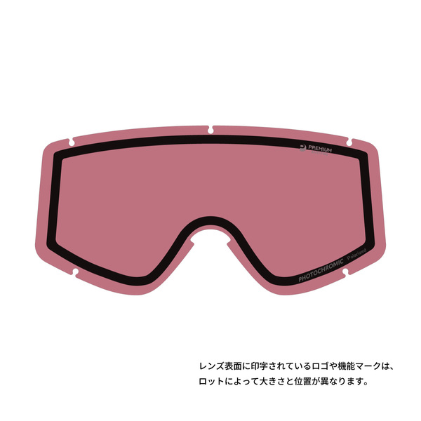 ケース付き ピンク ミラースペアレンズ anon 【ｗｍ１】ゴーグル