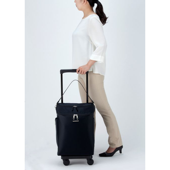 D-583 ジップVII (L21) ブラック <T2キャスター・4輪ストッパー付