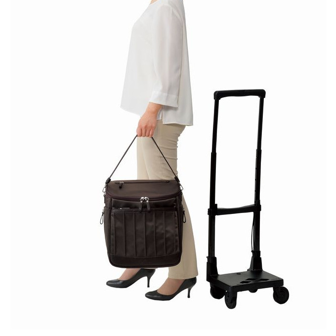 スワニーリニーエ D-597　ブラック4輪ストッパーショッピングカート 楽天市場】スワニー リニーエ D-597 M21 L21(10300005) 送料無料