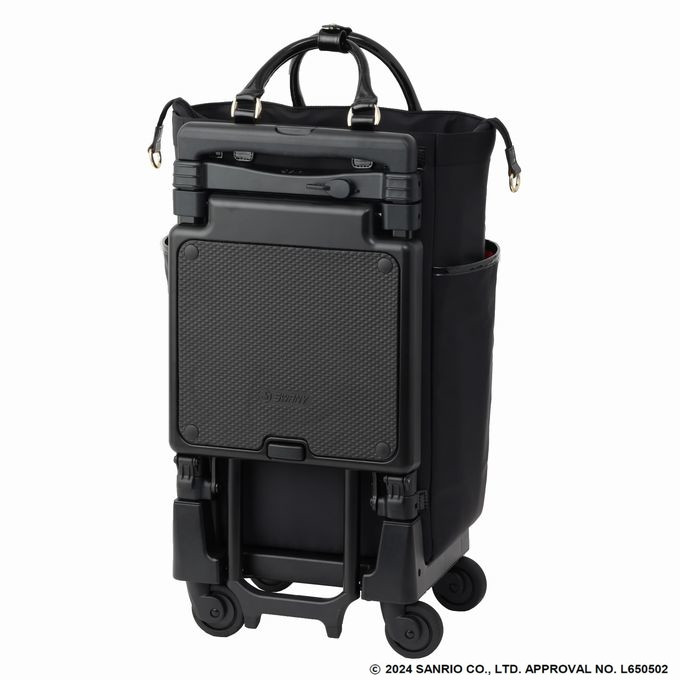 D-643 Hello Kitty×近沢レース店×スワニーコラボ キャリーバッグ 座面