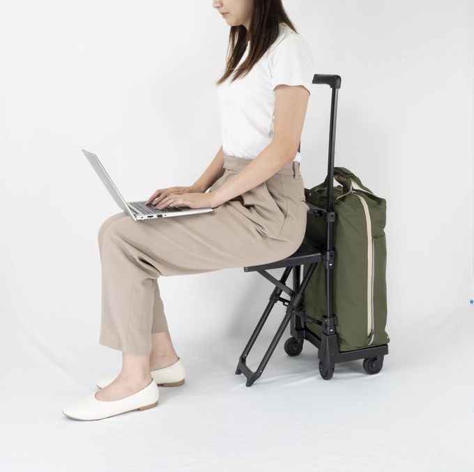 D-639 プレーネ 座面付 (L21) ブラウン| キャリーバッグは信頼のスワニー