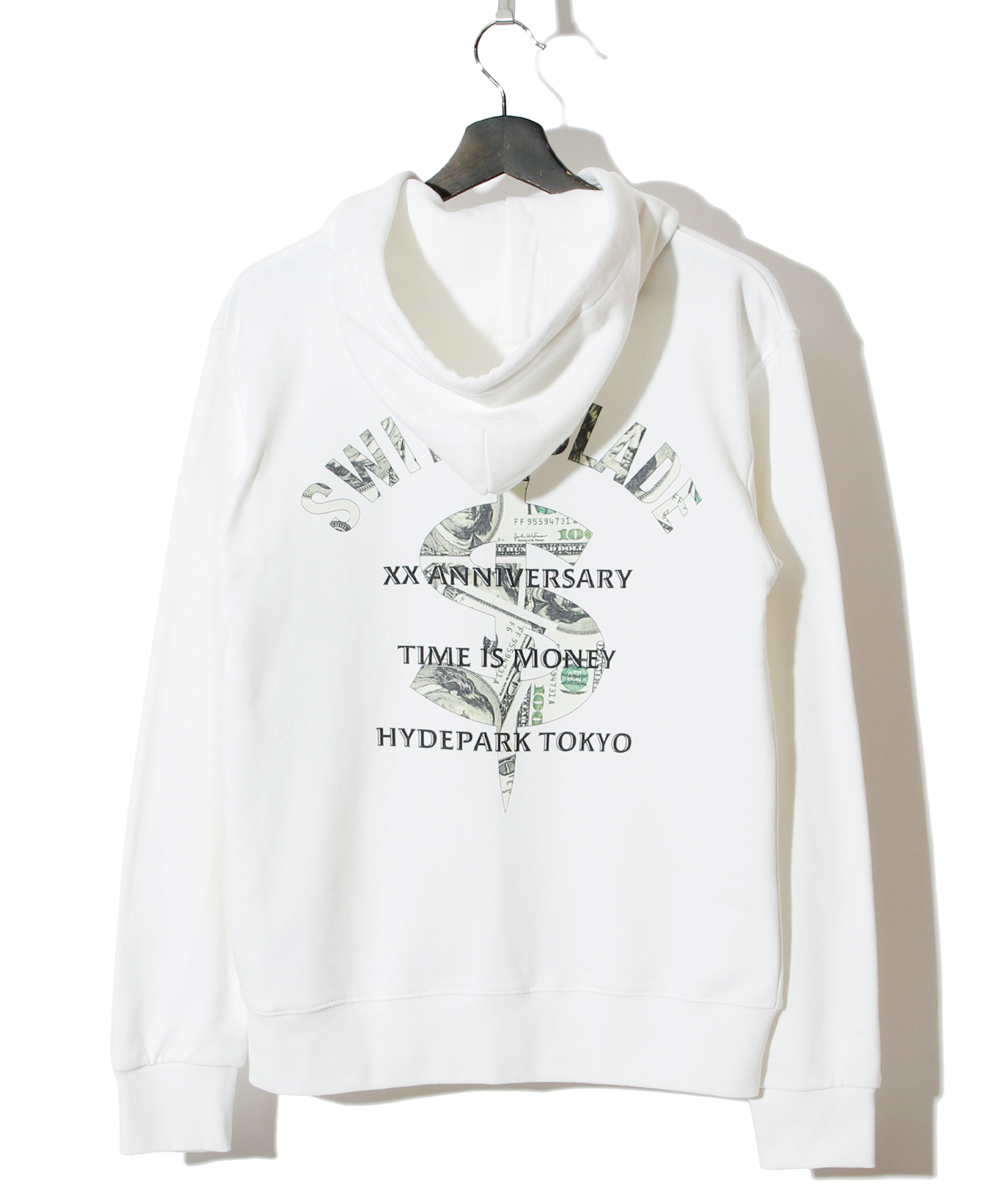 HYDE x SWITCHBLADE XX ANNIVERSARY HYDEPARK TOKYO PARKA [WHITE