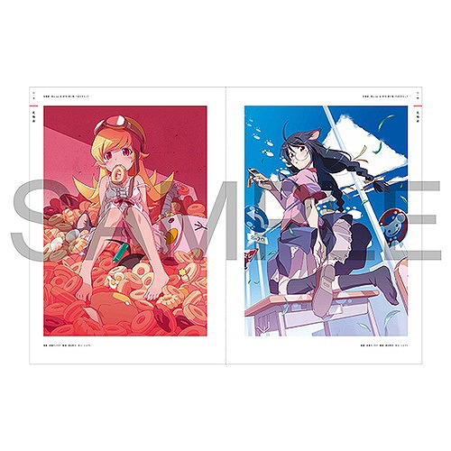 物語シリーズ 10th ILLUSTRATION WORKS アートブック アニメ〈物語〉シリーズ 10th Anniversary Illustration Works｜〈物語