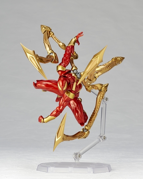 CDJapan : Revoltech Amazing Yamaguchi Spiderman Iron Spider