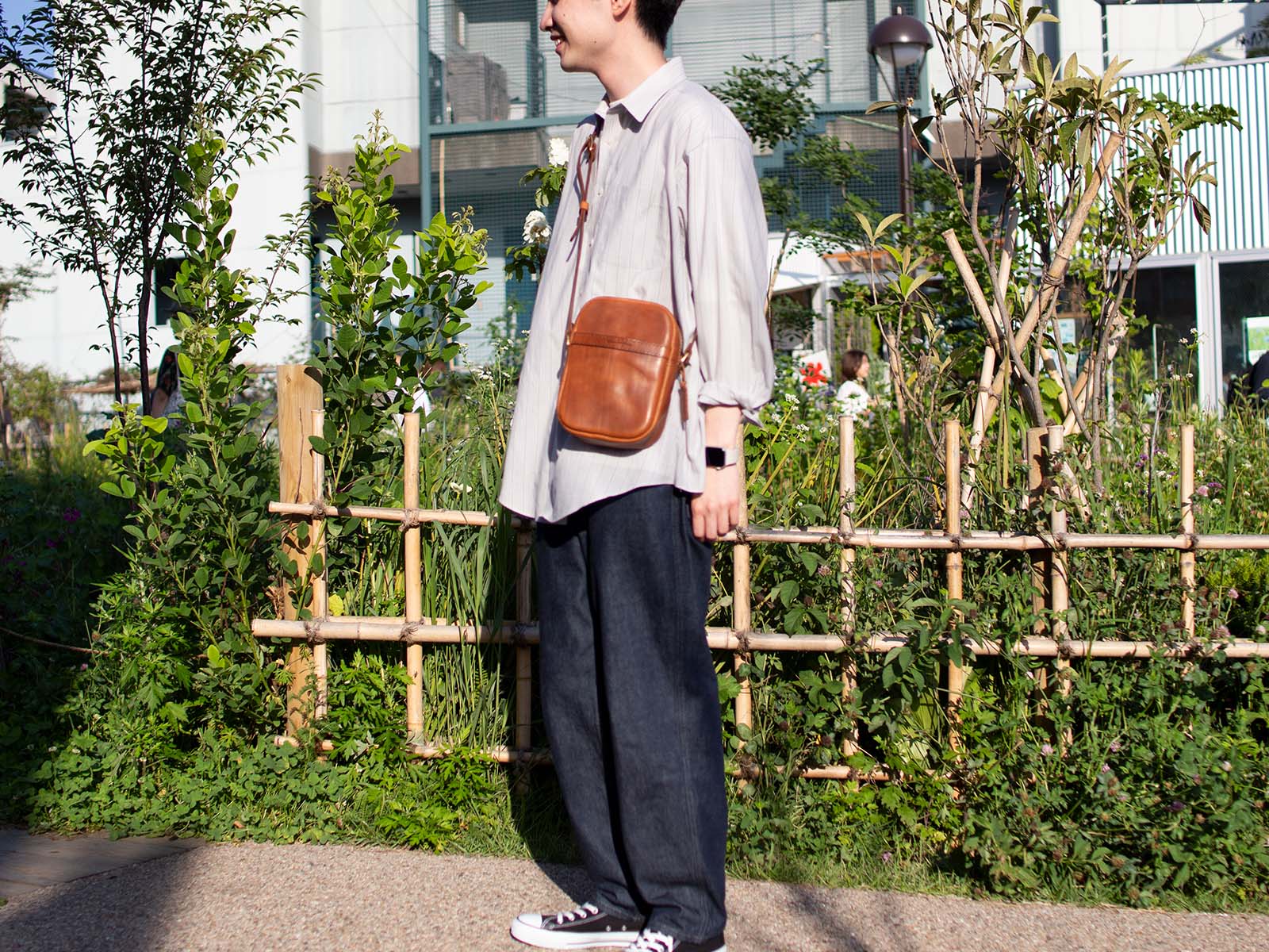 ポケットミドルショルダー |analogico（アナロジコ）