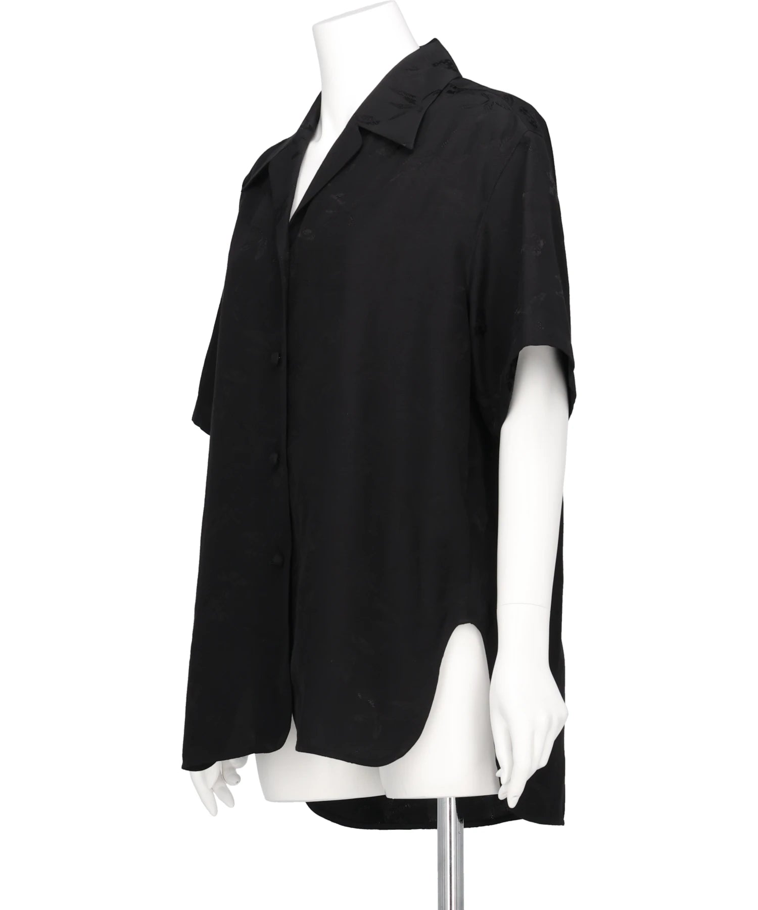 Mame Kurogouchi(マメクロゴウチ) 2026SS KARAKO JACQUARD OPEN COLLAR