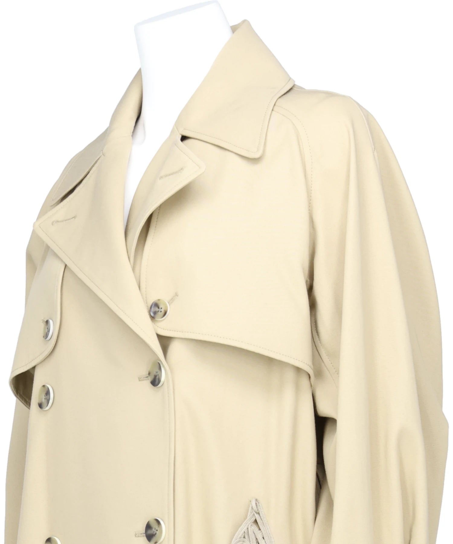 Mame Kurogouchi(マメ クロゴウチ)CORDING EMBROIDERY DETAILED TRENCH