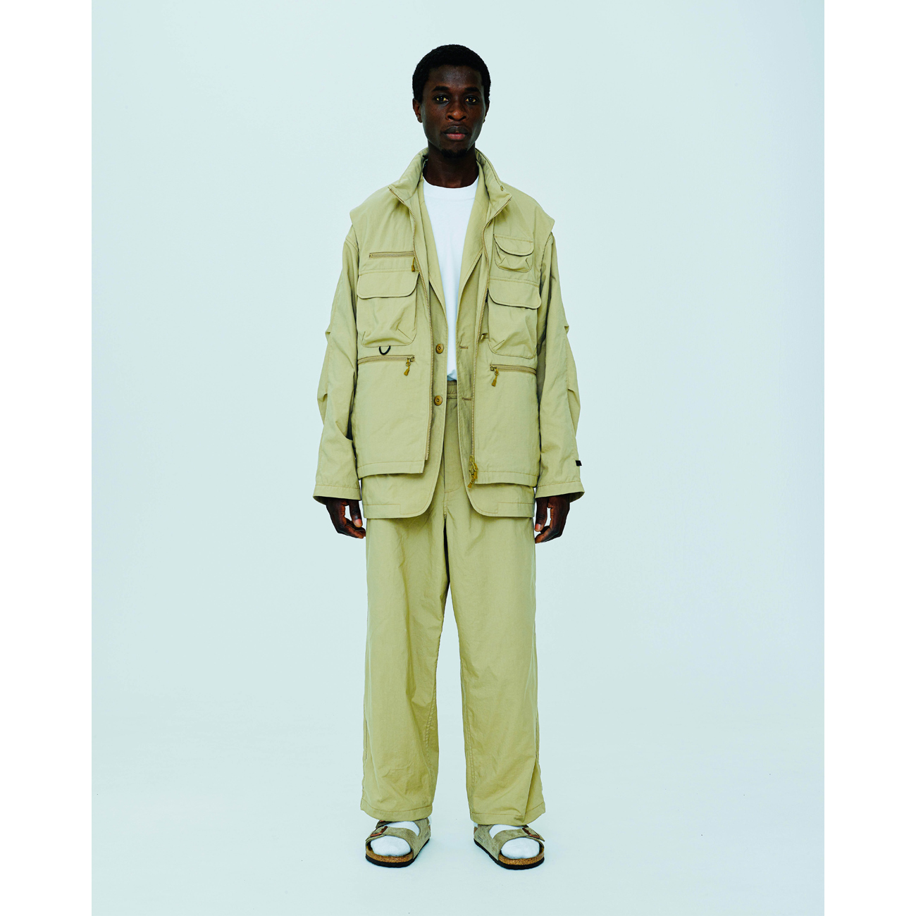 DAIWA PIER39 / ダイワピア39 | TECH BUSH 2B JACKET - Brown Khaki