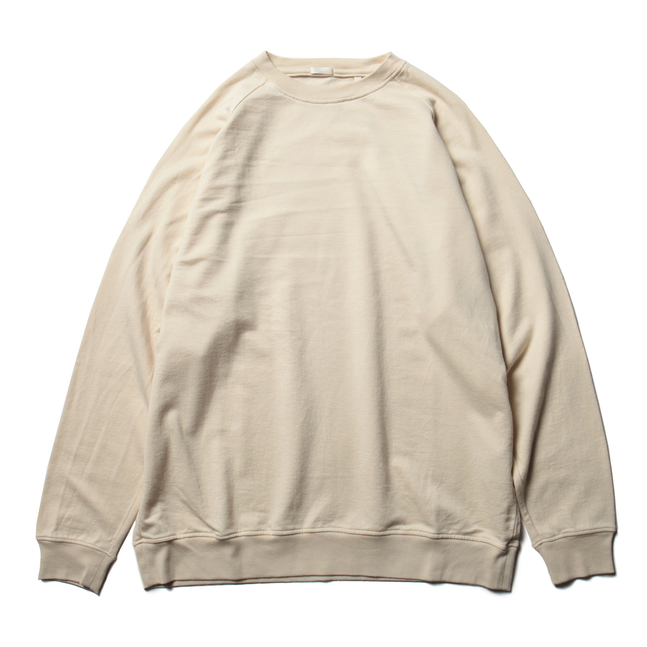 COMOLI / コモリ | コットンシルク 長袖クルー - Ecru | 通販 - 正規