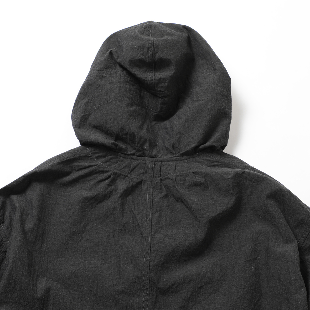 blurhms / ブラームス | Hard Twist Cotton Linen Snow Parka