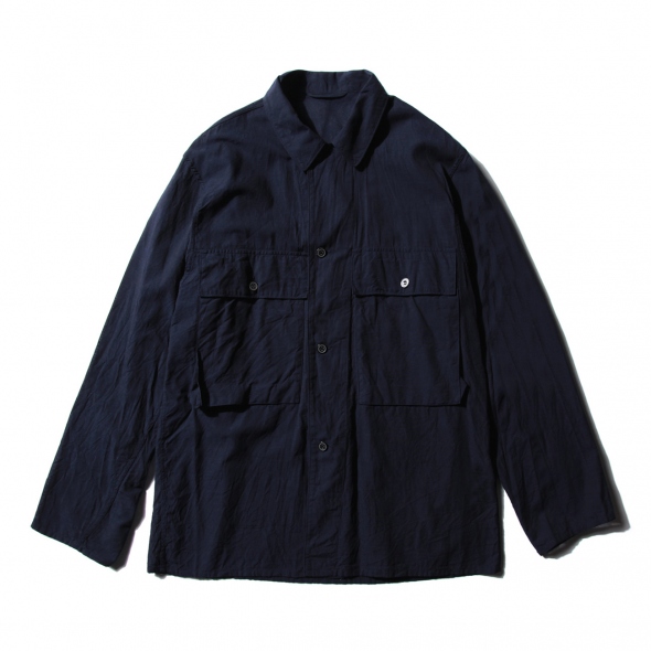 COMOLI / コモリ | ベタシャン ユーティリティージャケット - Navy