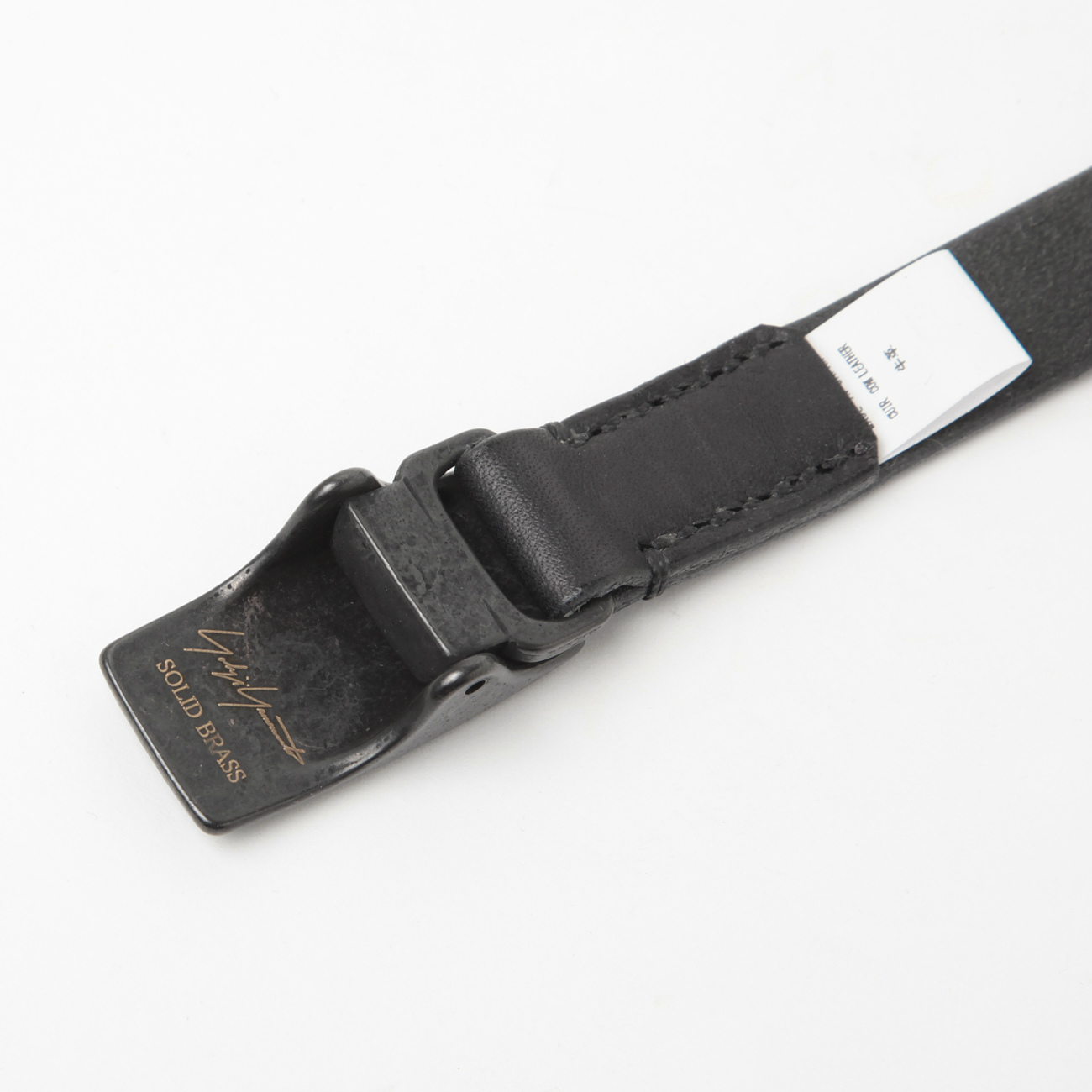 Yohji Yamamoto POUR HOMME / ヨウジ ヤマモト | 18mm FREE BELT / HE