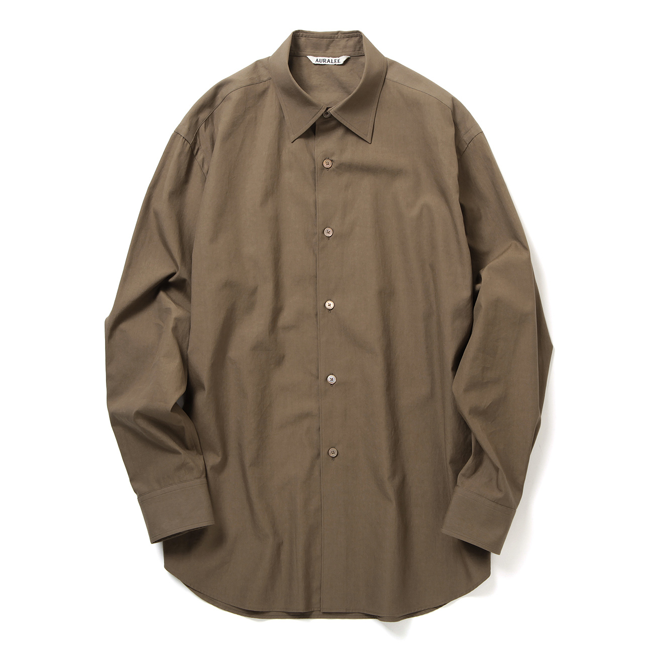 AURALEE / オーラリー | WASHED FINX TWILL SHIRT (レディース