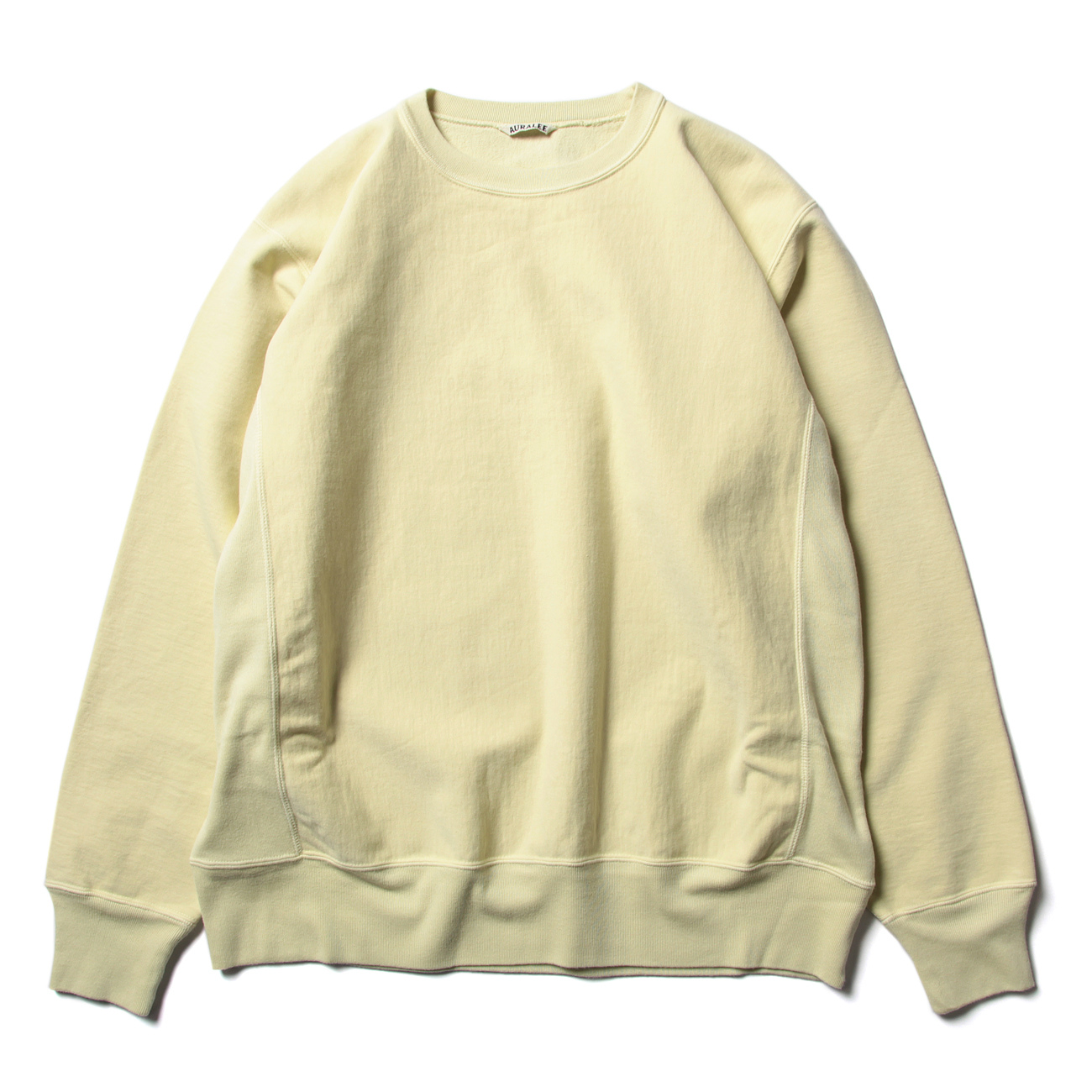 AURALEE / オーラリー | SUPER MILLED SWEAT P/O (メンズ) - Yellow