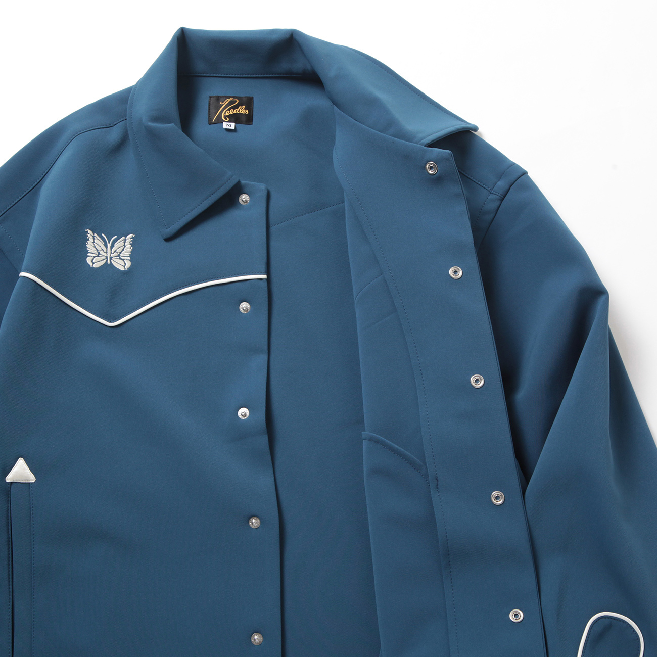 Needles / ニードルズ | Piping Cowboy Jac - PE/PU Double Cloth