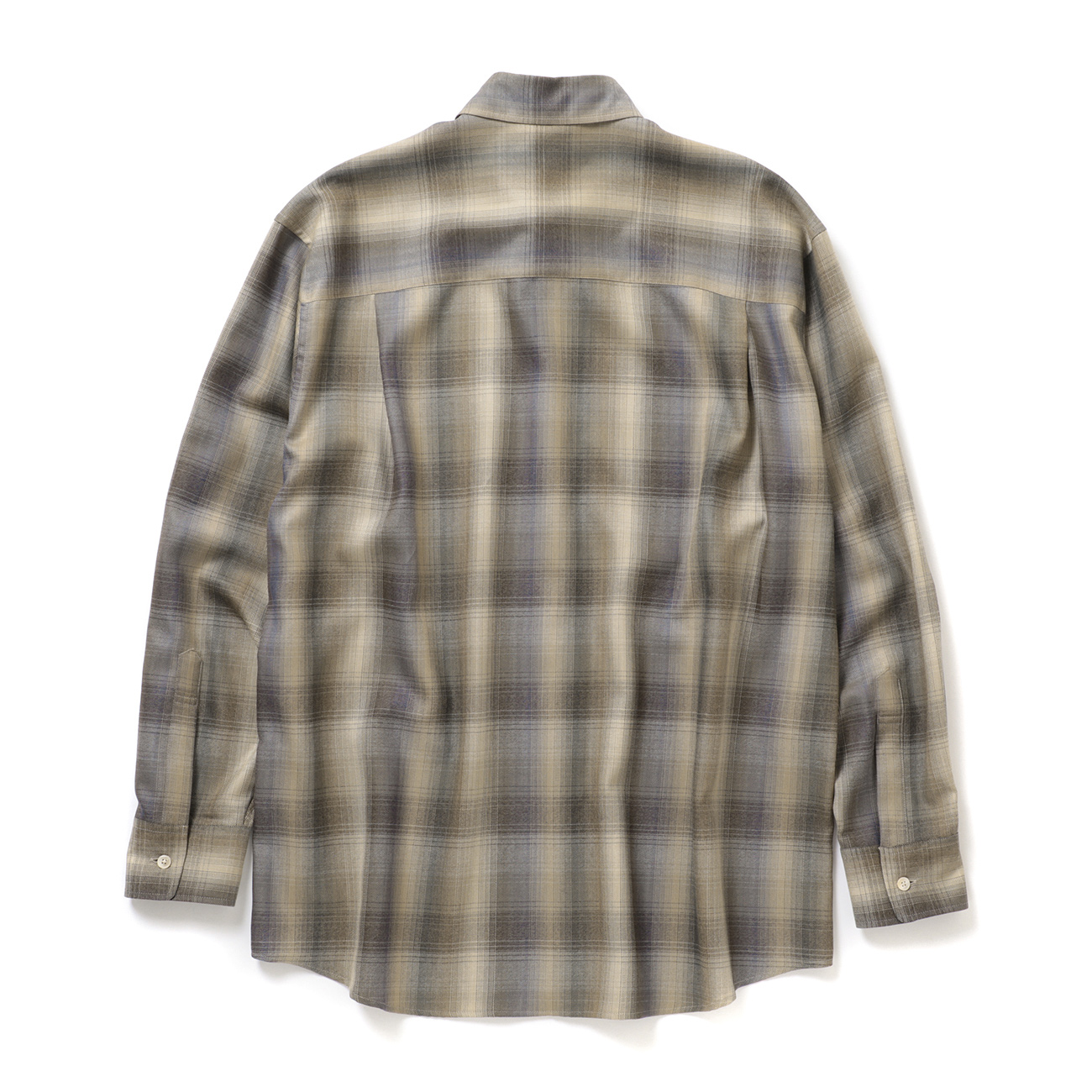 AURALEE / オーラリー | SUPER LIGHT WOOL CHECK SHIRT (メンズ