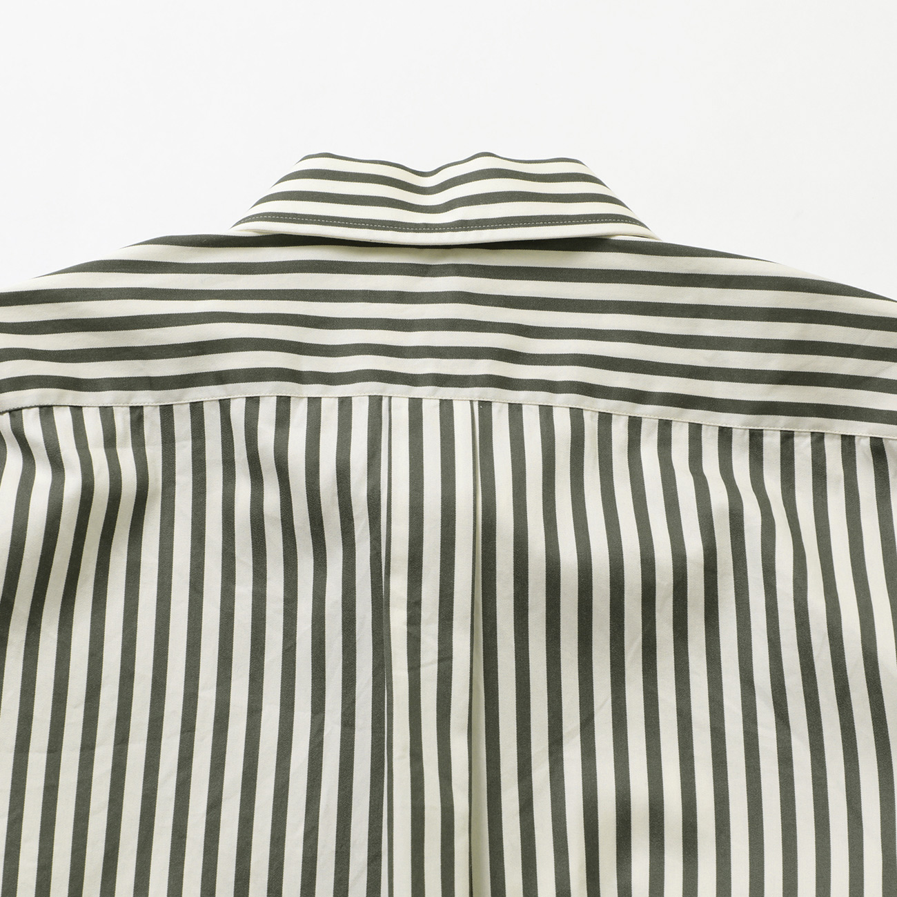 HEUGN / ユーゲン | Alan Satin Stripe - Olive | 通販 - 正規取扱店