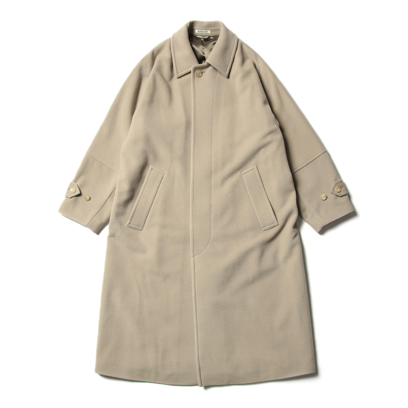 AURALEE / オーラリー | CASHMERE WOOL MOSSER BIG COAT (メンズ