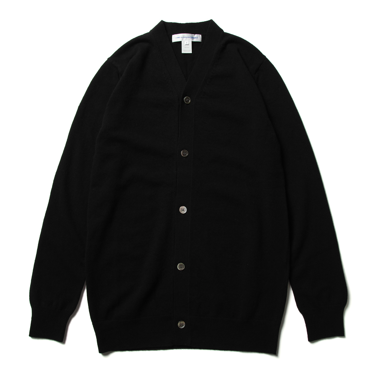 COMME des GARCONS SHIRT | V Neck Cardigan - fully fashioned knit
