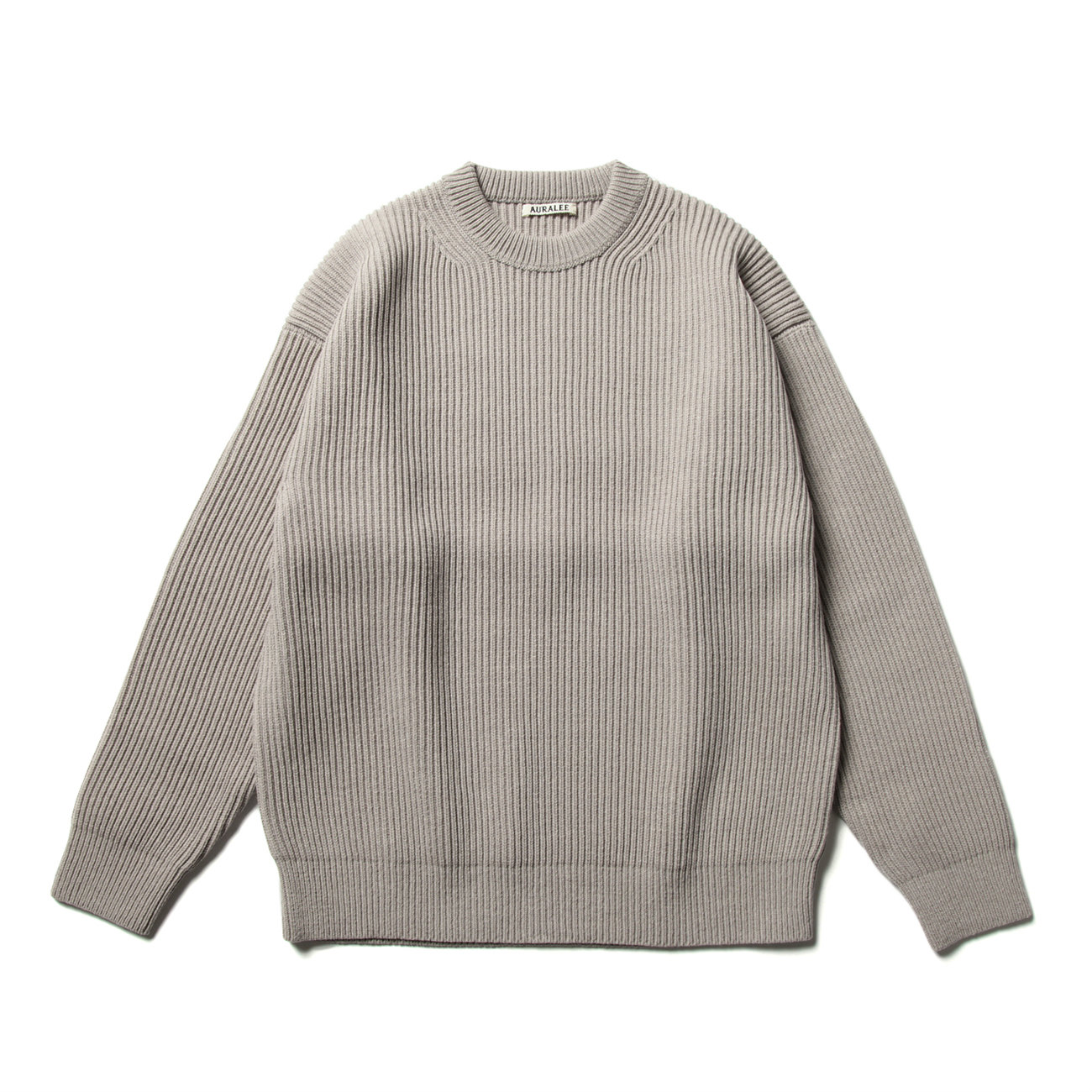AURALEE / オーラリー | SUPER FINE WOOL RIB KNIT BIG P/O