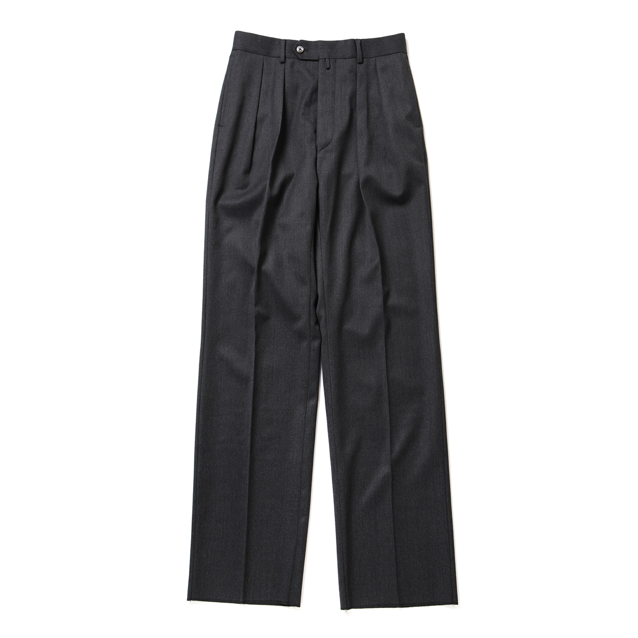 NEAT / ニート | Back Satin Gabardine Wide Type 1 - Gray | 通販