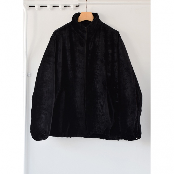 COMOLI / コモリ | シルク別珍 インサレーションジャケット - Navy