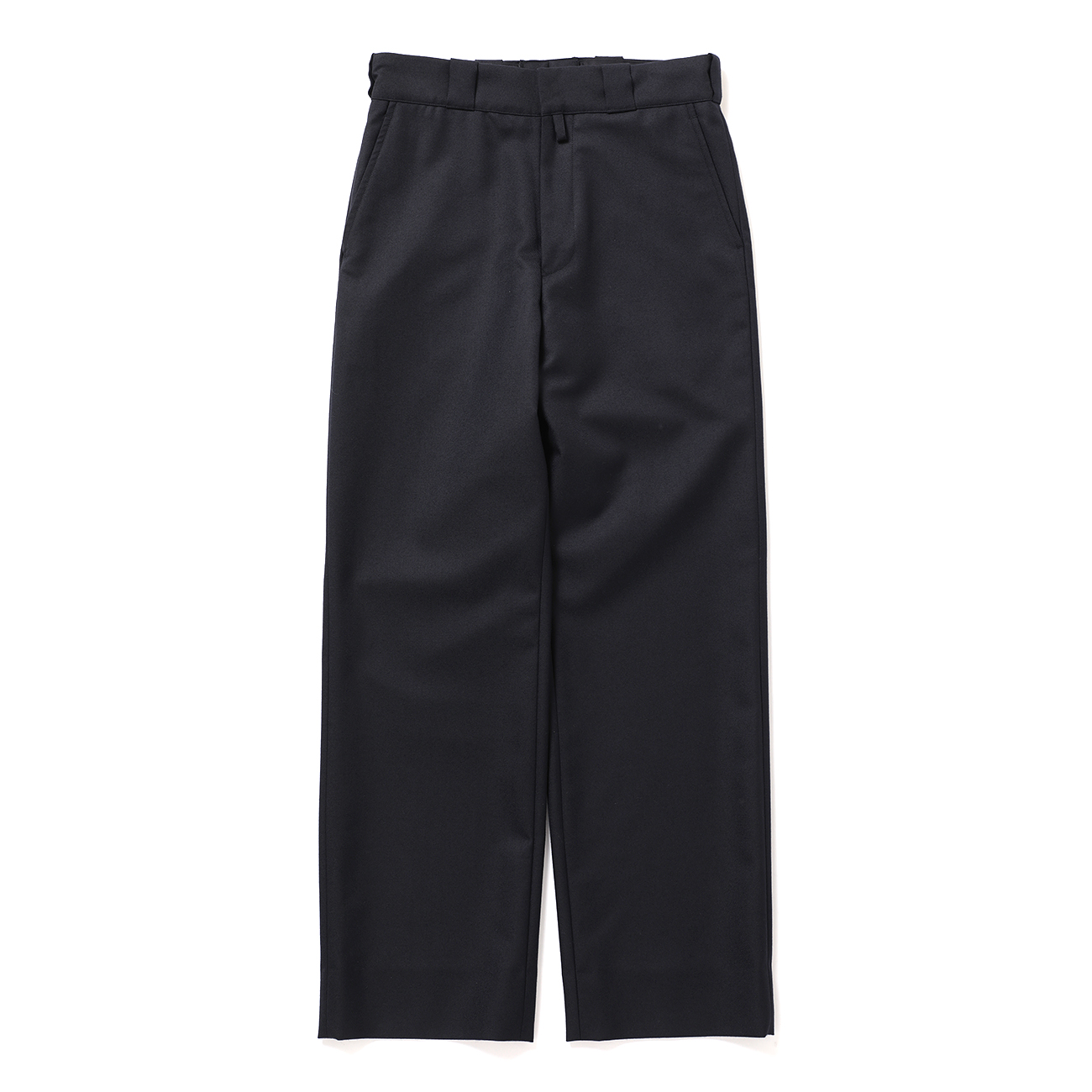 COMOLI / コモリ | ウールサージ パンツ - Navy | 通販 - 正規取扱店