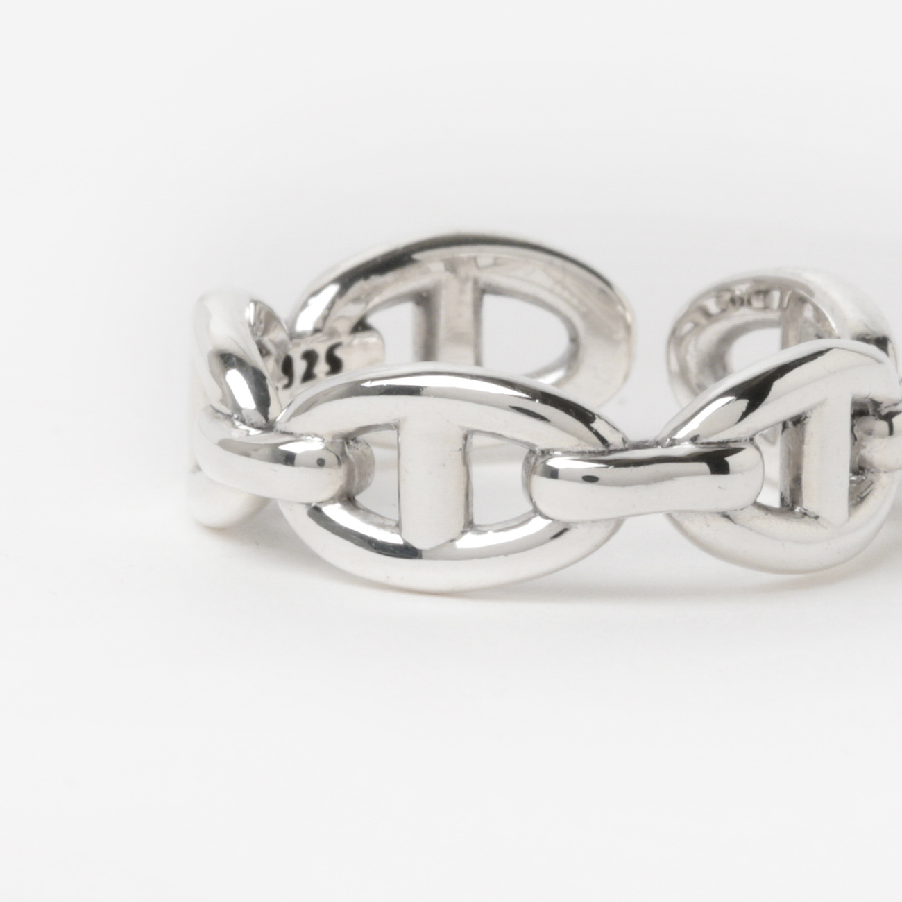 XOLO JEWELRY / ショロ ジュエリー | Anchor Chain Ring - Silver 925