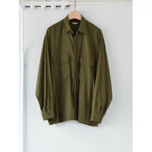 COMOLI / コモリ | ベタシャン CPOシャツ - Olive | 通販 - 正規取扱店