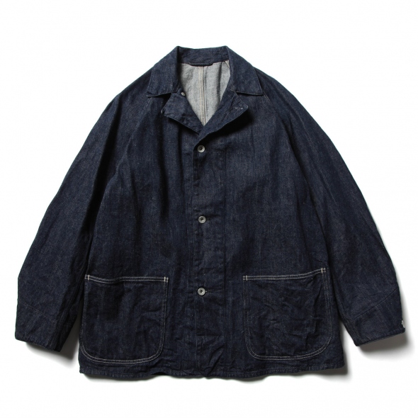 COMOLI / コモリ | デニム ワークジャケット - Navy | 通販 - 正規取扱