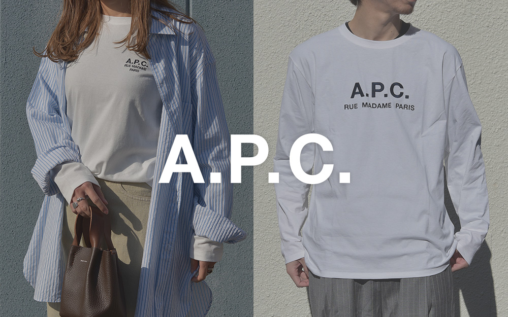 A.P.C. / アーペーセー | Oliver Tシャツ - White | 通販 - 正規取扱店