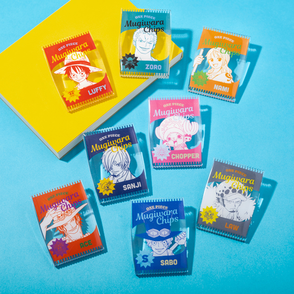 ワンピース】MUGIWARA CHIPS アクリルクリップ（全8種ランダム1個