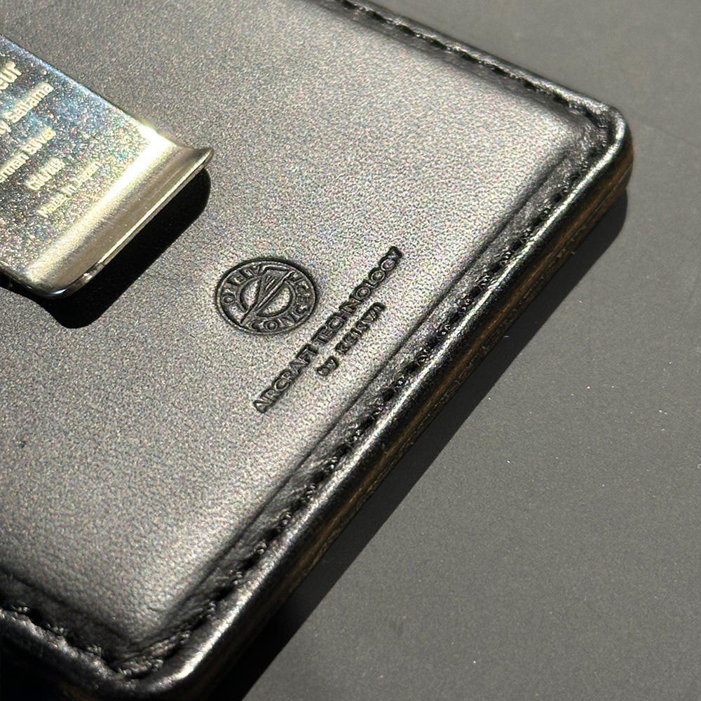 エアロコンセプト】Physique(マネークリップ）牛革｜ブラック Brand