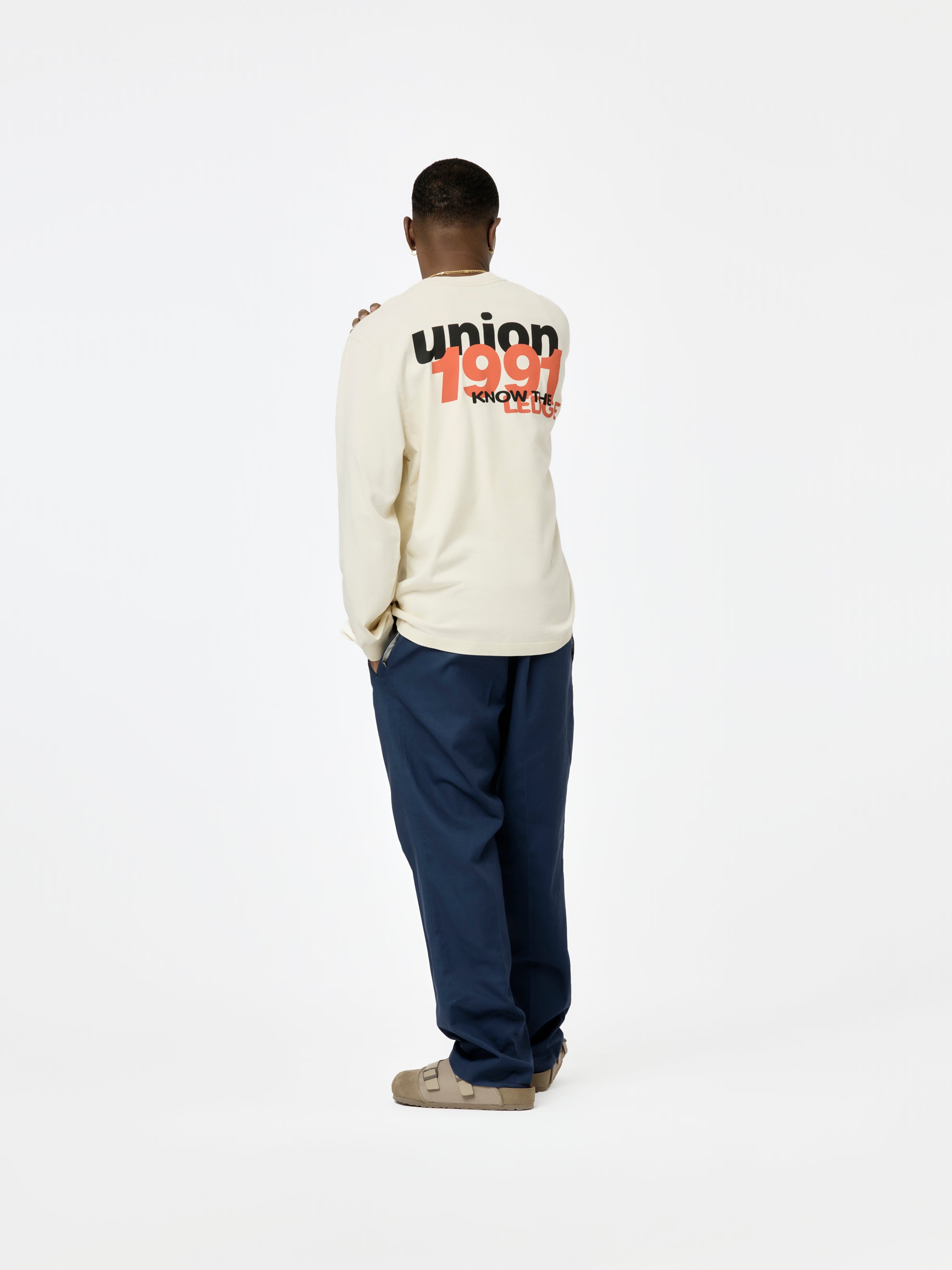 Union Los Angeles Underground L/S Tee (Cream) - UNION LOS ANGELES