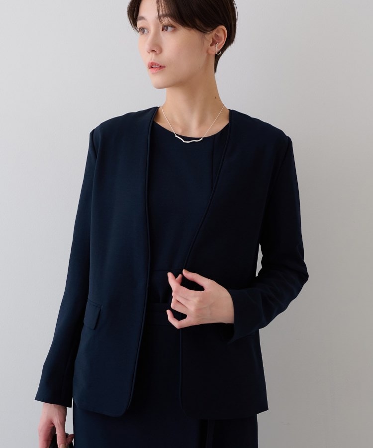 着る日傘/遮熱/UVケア】ノーカラージャケット（ジャケット(単品