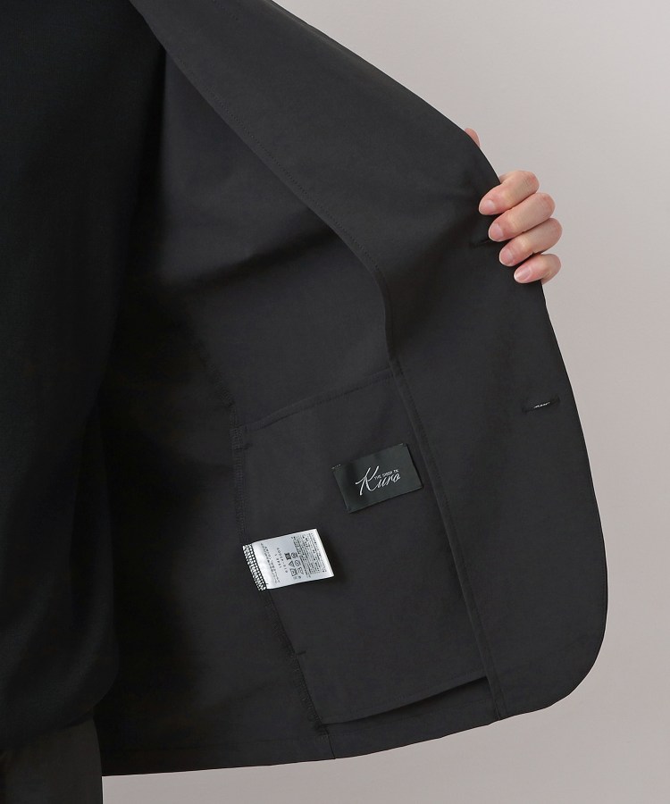 KURO》コーデュラナイロン ジャケット セットアップ可／防シワ／撥水