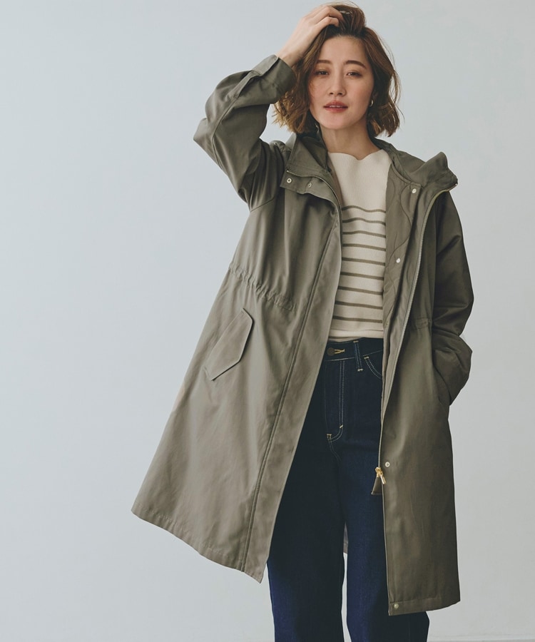 撥水】3WAYキルトライナーセットロングマンパ（モッズコート） | grove