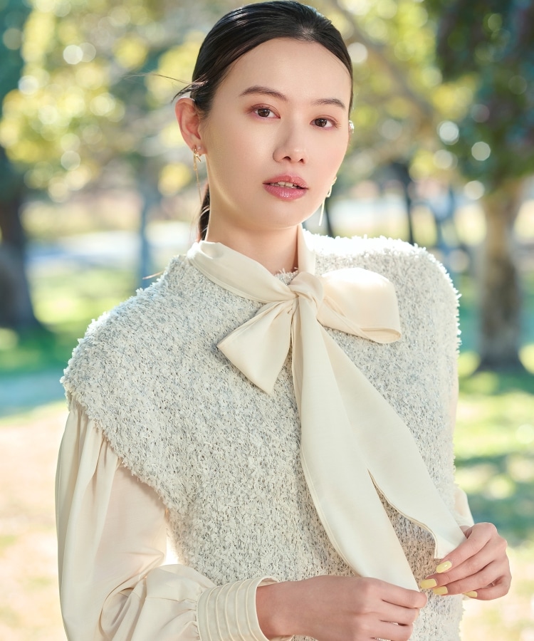 2WAYシアーボウタイブラウス（シャツ・ブラウス） | grove（グローブ