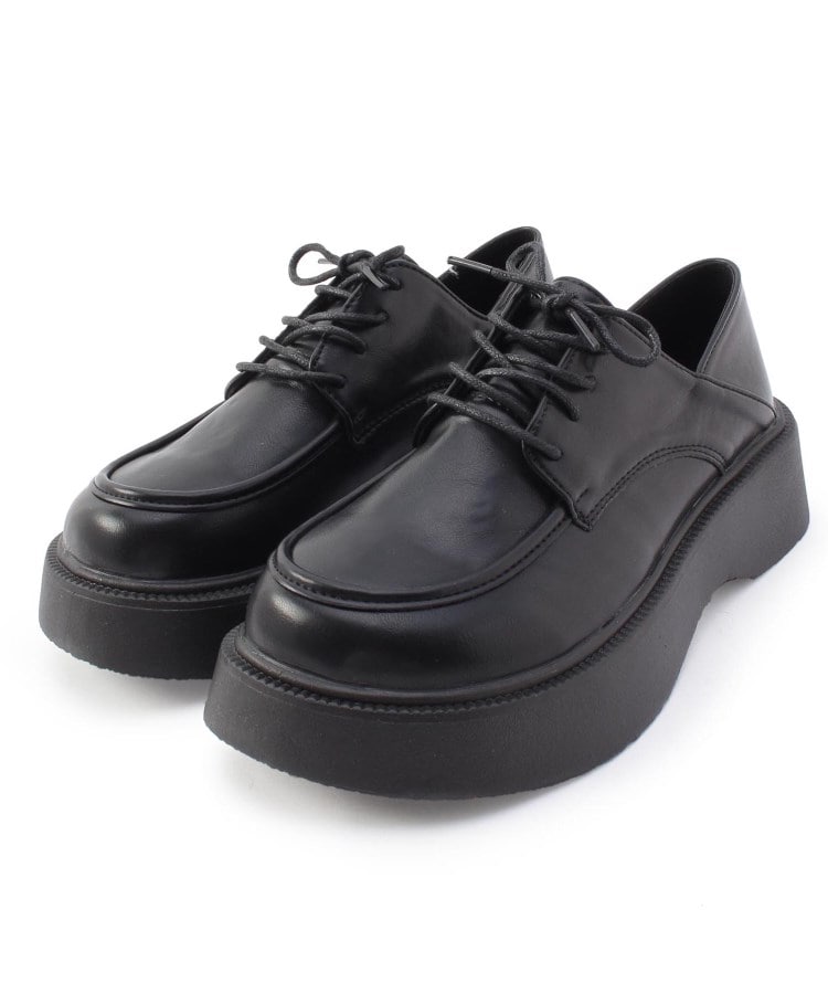 厚底レースアップマニッシュシューズ（パンプス） | csT&P