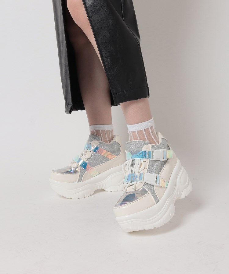 厚底グリッタースニーカー（スニーカー） | csT&P（エスペランサ