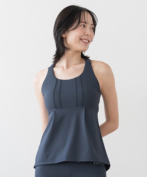 SUKALA】デニムクロスタンクトップ(S): ヨガウェアLAVA公式オンライン